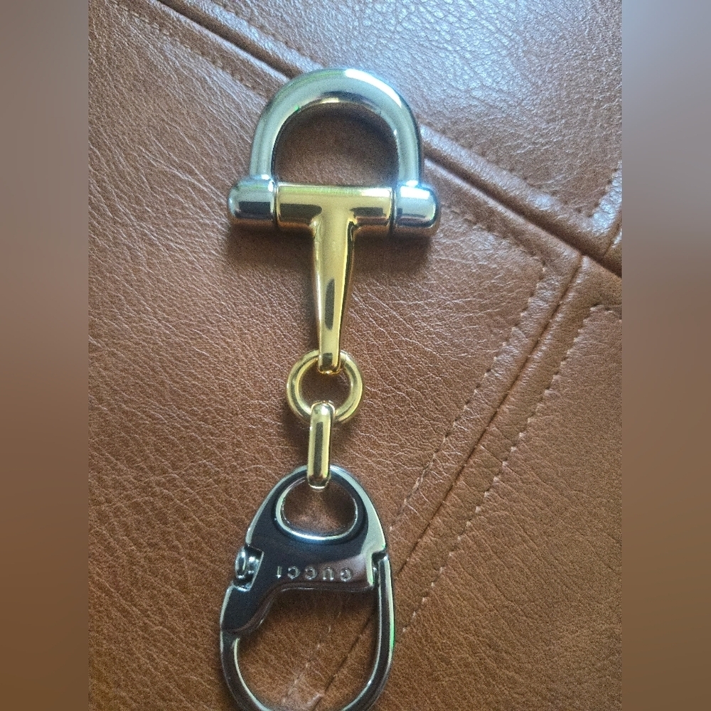 Gucci Horsebit Keychain Bag Charm Accessory Bucklle Clip